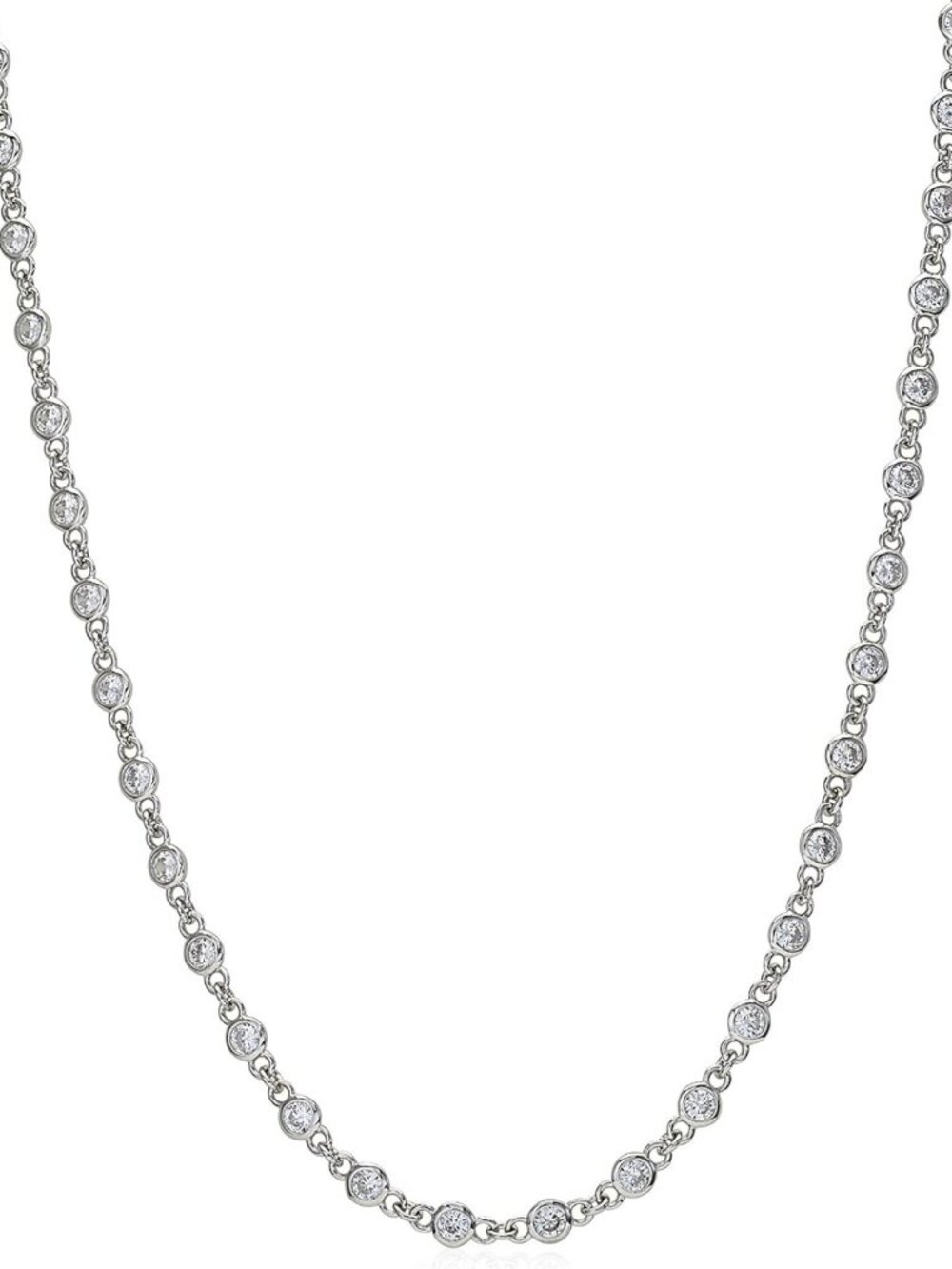 Sterling Silver 925 Long Opera Length Necklace Chain - 35" By the Yard Jewelry
